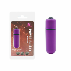 00811 | Mini Power Bullet, liga e desliga, com design único, ponta arredondada que permite ao usuário explorar uma massagem intensa em todo corpo - YOUVIBE