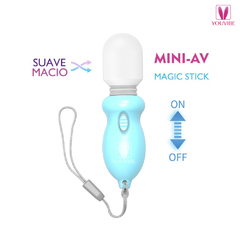 Imagem do 00827 | Mini vibrador chaveiro,com cabeça totalmente flexível em material macio e leve ao toque - YOUVIBE