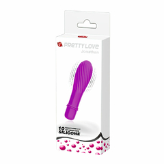 00859 | Mini vibrador espiral, possui 10 modos de vibração - PRETTY LOVE - E-VARIEDADES