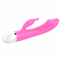 00888 | Vibrador com Estimulador de Clitóris feito em silicone cirúrgico e ABS - VIPMIX - comprar online