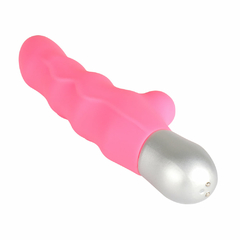 00897 | Vibrador. Feito de silicone, recarregável. Com 10 modos de vibração - LEKE - E-VARIEDADES