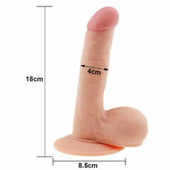 01211 | Pênis Suave 18x4 cm The Ultra Soft Dude - LOVETOY na internet