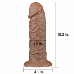 01308 | Pênis Realístico 26,6 cmx6.3 cm - LOVE TOY - loja online