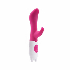 01326 | Vibrador Ponto G com estimulador clitoriano com 10 vibrações, controle de velocidade com indicador em LED - VIPMIX - comprar online