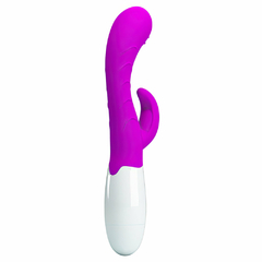 01375 | Vibrador ponto G, com 3 intensidades de pulsação em sua ponta e 7 modos de vibração - PRETTY LOVE na internet