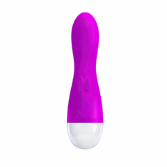 01387 | Vibrador recarregável ponto G com estimulador clitoriano, a prova d’agua, dispõe de 30 modos de vibração - PRETTY LOVE - loja online