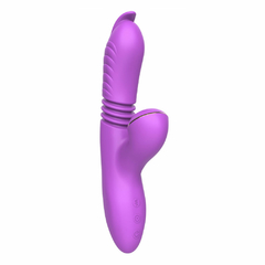 01424 | Vibrador super potente, com 3 modos de vai e vem e 12 modos de pulsação recarregável - MANNUO