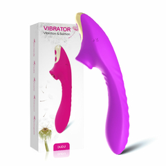 01464 | Vibrador de Ponto G e Clitóris com Pulsação - USK na internet