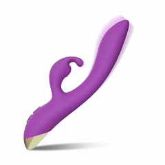 01469 | Vibrador Ponto G com Estimulador Clitoriano 9 Modos de vibração e estimulação - USK