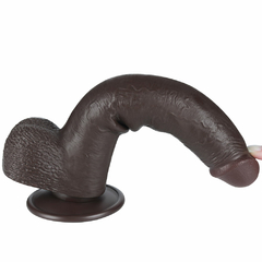 Imagem do 01149 | Pênis Realístico 22x3,7 cm - Sliding Skin Dual Layer Dong Flesh - LOVETOY