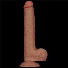 01149 | Pênis Realístico 22x3,7 cm - Sliding Skin Dual Layer Dong Flesh - LOVETOY