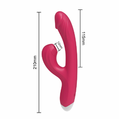 01503 | Vibrador e estimulador clitoriano, 10 modos de pulsação e 10 modos de vibração - YOUVIBE - comprar online