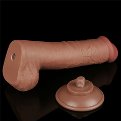 Imagem do 01152 | Pênis Realístico 20,8x4 cm - Sliding Skin Dual Layer Dong Flesh - LOVETOY