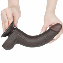 01155 | Pênis Realístico 20x4 cm - Sliding Skin Dual Layer Dong Flesh - LOVETOY - comprar online