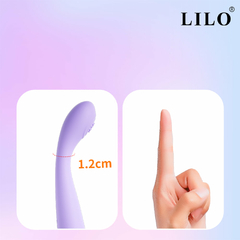 01524 | Vibrador para Ponto G Recarregável com 10 Modos de Vibração - LILO na internet