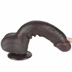 01161 | Pênis Realístico 24x4,3 cm - Sliding Skin Dual Layer Dong Flesh - LOVETOY - loja online