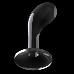 01730 | Plug Anal com ventosa - Flawless Clear Prostate Plug - LOVETOY - E-VARIEDADES