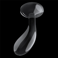 01730 | Plug Anal com ventosa - Flawless Clear Prostate Plug - LOVETOY - loja online