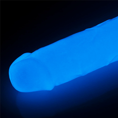 01203 | Pênis Fosforescente 21 cm. Lumino Play Dildo - LOVETOY - E-VARIEDADES