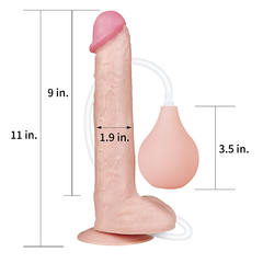 01217 | Prótese Realistica - 11’’ Squirt Extreme Dildo - LOVETOY