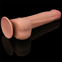 01227 | Pênis Realístico 29x5,4 cm - King Sized Sliding Skin Dual Layer Dong - LOVETOY - comprar online