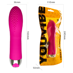 01849 | Vibrador personal recarregável com 10 modos de vibração - YOUVIBE - loja online