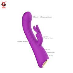 01888 | Vibrador de Ponto G e Clitóris com vai e vem - NV TOYS - comprar online