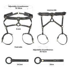 01935 | Body Harness - Rebellion Reign Full Body Harness - LOVE TOY na internet