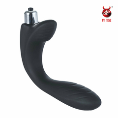 02094 | Estimulador de próstata com vibração, feito em silicone macio e flexível com corpo estrategicamente curvado para explorar todas as partes sensíveis do corpo - NV TOYS - loja online