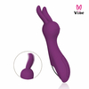 02100 | Vibrador com estimulador em orelhas para estimulo melhor e mais preciso da região do clitóris - VIBE