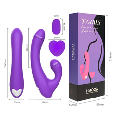 02132 | Vibrador de ponto G. Com 9 modos de rotação - I-MOON - loja online