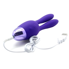 Imagem do 10011 | Vibrador Recarregável com Orelhas Vibratórias e 10 Modos de Vibração – APHRODISIA INDULGENCE DREAM BUNNY – 174215