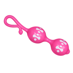 10123 | Bolas de Pompoar em Silicone com Cordão de Segurança – ORGASMIC BALLS – BI-014049-5 - E-VARIEDADES