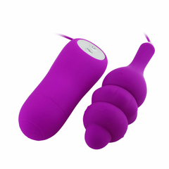 10134 | Cápsula Vibratória Revestida em Silicone com 2 Texturas e 12 Modos de Vibração – PLEASURE SHELL – BI-014151 na internet