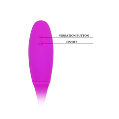 Imagem do 10183 | Vibrador Recarregável Duplo Flexível com 7 Modos de Vibração – PRETTY LOVE SNAKY VIBE – BI-014327-1