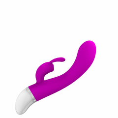 10206 | Vibrador Ponto G com Estimulador Clitoriano e 30 Modos de Vibração – PRETTY LOVE FREDA – BI-014386 - loja online