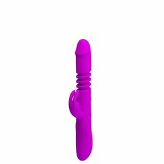 Imagem do 10213 | Vibrador Recarregável Rotativo Sobe e Desce com Esferas Rotativas – PRETTY LOVE WARD – BI-014399