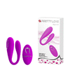 10291 | Vibrador para Casais Recarregável Wirelles com 12 Modos de Vibração – PRETTY LOVE ALGERNON – BI-014582W