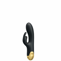 10309 | Vibrador Recarregável com Detalhe em Ouro 24k e 7 Modos de Vibração – PRETTY LOVE DOUBLE PLEASURE – BI-014626 - comprar online