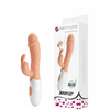 10362 | Vibrador com Detalhe de Glande e Estimulador Clitoriano Formato Coelho e 30 Modos de Vibração – PRETTY LOVE EASTER BUNNY – BI-014962R