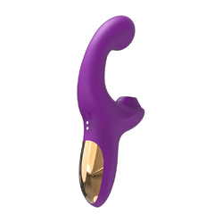 01509 | Vibrador ponto G com 10 modos vai e vem na ponta e 10 modos de pulsação no estimulador - YOUVIBE na internet