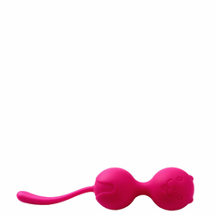 Imagem do 10444 | Bolas de Pompoar em Silicone com Alça de Segurança – YEAIN KEGEL BALLS – BK-010