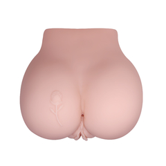 10474 | Masturbador Bumbum com Vagina e Ânus Penetráveis e Flor em Alto Relevo – CRAZY BULL – BM-009107Z-1 - E-VARIEDADES