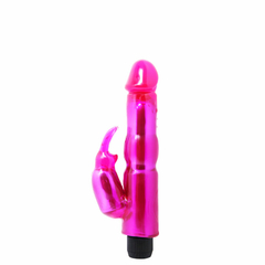 10547 | Vibrador com Relevo Escalonado e Estimulador Clitoriano Formato Coelho – BAILE FANTASY VIBE – BW-006024R na internet