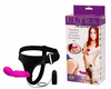 10626 | Cinta Peniana com Penetrador Ponto G em Silicone Multivelocidade – ULTRA HARNESS – BW-022041