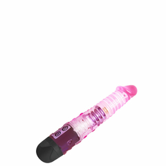 10642 | Vibrador com Textura Escalonada, Glande e 10 Modos de Vibração – GIVE YOU LOVE – BW-041010 - E-VARIEDADES