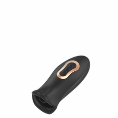 10953 | Vibrador Recarregável que Simula Beijo Francês Formato Boca com Língua – PURSED LIPS – LR-224 - loja online