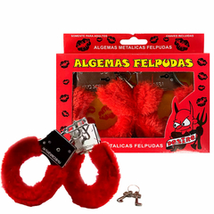 11059 | Algemas em Metal Cobertas com Capa dePelúcia – ALGEMAS FELPUDAS 3R – P-4125