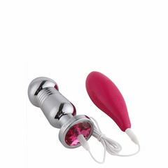 11151 | Plug Anal Escalonado com 7 Modos de Vibração – NEWEST DESIGN ANAL VIBRATOR – RP-005 - E-VARIEDADES