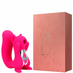 11338 | Vibrador Recarregável Formato Esquilo – SQUIRREL VIBRATOR – VR-016 - E-VARIEDADES